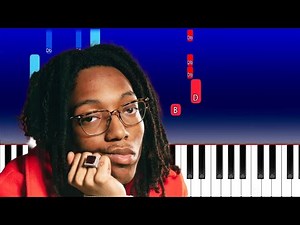 Lil Tecca - Dark Thoughts (Piano Tutorial)