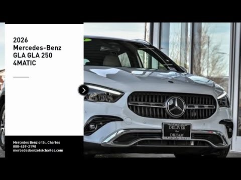 2026 Mercedes-Benz GLA GLA 250 4MATIC St. Charles IL R1125