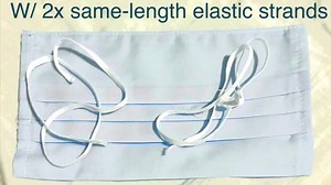 Watch How to fix the mask with elastic string on Amazon Live