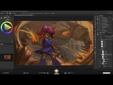 March 26, 2026 [Sketches and Annie splashart!] Digital Painting, Splash Art, Photoshop