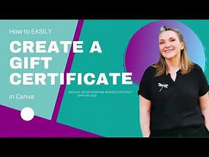 Create A Gift Certificate For Your Business In Canva