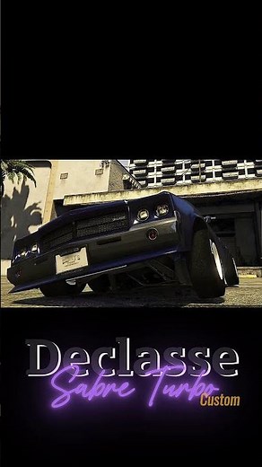 Sabre Turbo Custom Is a Muscle Monster! 💪 | GTA 5 Classic Build