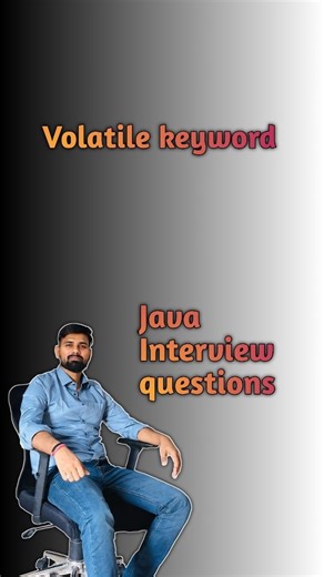 codewithamod on Instagram: "Volatile keyword in Java . #java #coding #interviewquestions #viral"