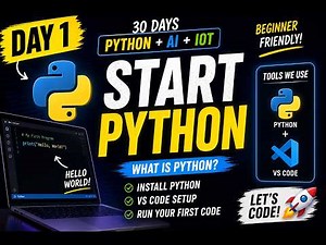 What is Python + Setup (VS Code + Install)