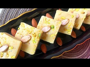 Halwai Style Khoya Barfi at Home/How to Make Khoya Barfi in Simple and Easy Way