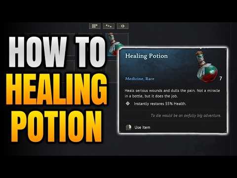 Windrose – How To Make Healing Potions | Alchemy Potion Crafting Guide
