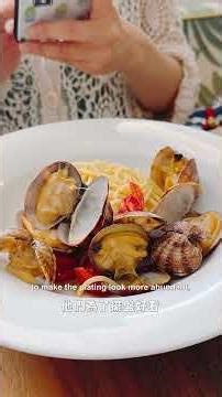🇮🇹A classic Italian dish that never gets old: Clam Pasta with Original Flavor