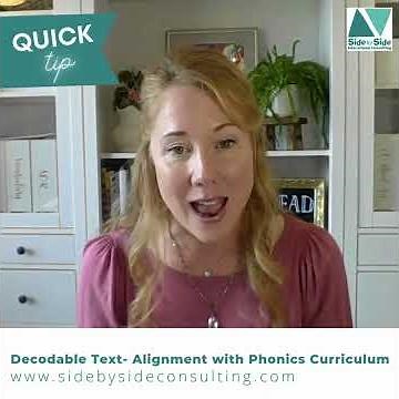 Quick Tip | Decodable Text Scope and Sequence Alignment