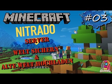 Nitrado Minecraft Server World Backup German 🖥️ [ Bukkit Spigot Paper 1.18.1 2022 ]