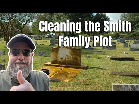 Restoring the Smith Family Graves | Heavy-Soil Marble Headstone Cleaning in Natchez City Cemetery