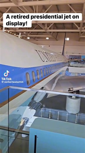67K views · 424 reactions | ️ Technically not Air Force One—that call sign only applies when the President is on board—but this VC-137C (SAM 26000) once carried POTUS. Now it’s on display at the National Museum of the USAF near Dayton, Ohio. History up close! ✈️: norbertwalas154 | Behind The Wings | Facebook