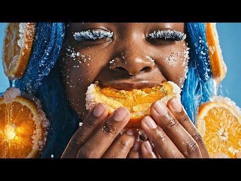 🍓 FROZEN FRUIT ASMR Extreme Crunchy Ice Eating & Wet Mouth Sounds (No Talking)