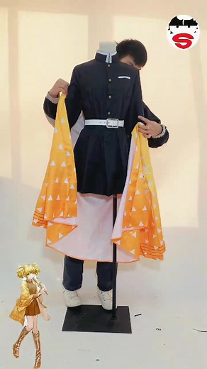 Female Zenitsu Cosplay - Demon Slayer Zenitsu Agatsuma Cosplay