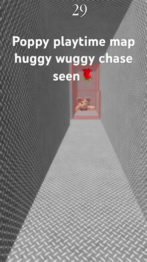 Poppy playtime map in piggy huggy wuggy chase scene