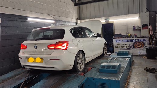 ***DYNO PROVEN GAINS!!*** BMW 118i 1.5 Turbo B38 136BHP - Performance Remap! We custom tuned this BMW 118i on our calibrated 4WD dyno! We have tuned and developed extensively on the B38 engine producing outstanding results and come very highly recommended on the F20 owners groups with customers travelling from all over the UK! We brought the turbo in earlier reducing factory lag and giving a much better power delivery throughout! We saw outstanding gains of 55BHP & 75NM on a 100% stock vehicle! 
