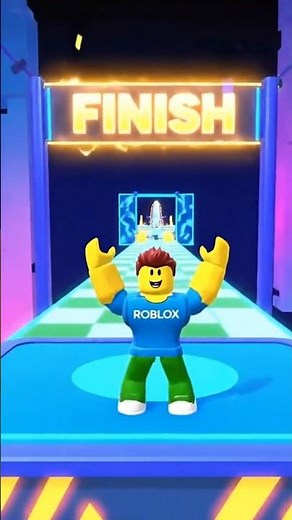 Noob Steve races on a self-destructing map where the path disappears | The New Roblox Trend