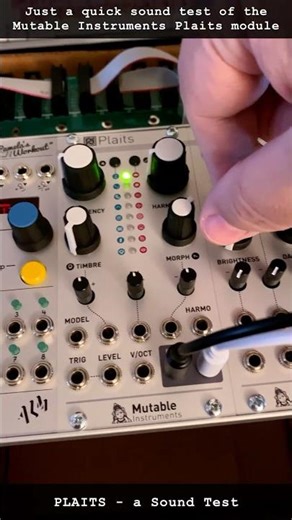 What can Plaits do?! #eurorack #modular #plaits