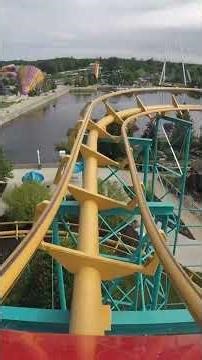 Corkscrew at Michigan's Adventure VERTICAL POV