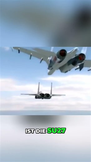 Su-27 vs F-15: Ein Flugzeug enthüllt das Geheimnis #shorts