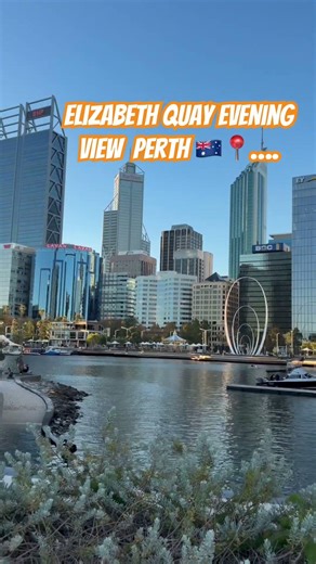 Elizabeth Quay view …… #australia #travel #india