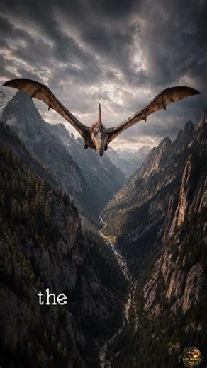 Anhanguera-inspired flying reptile The Pterosaur #viral #viralshort #dinosaur #jurassicworld