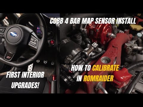 2019 STI Build Cobb 4 Bar Map Sensor Install & Calibration