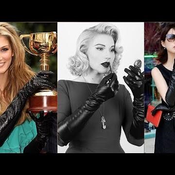 Very gorgeous long length leather opera gloves designs ideas for pretty women's#2021