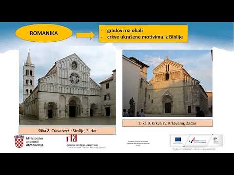 Povijest, 6. r. OŠ - Umjetnost srednjeg i ranog novog vijeka - hrvatski primjeri