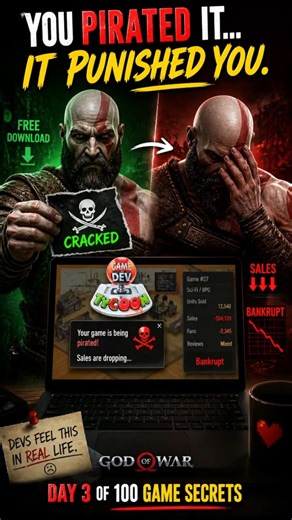 The Game Punishes You If You Pirate It #shorts