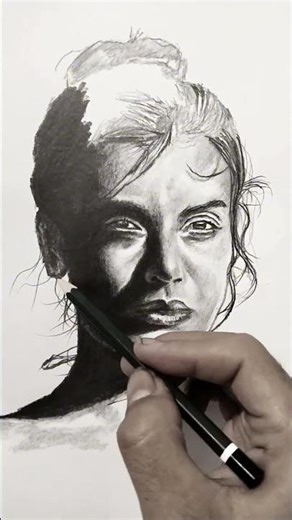 drawing potrait realistic with pencil📝 #drawing #art #potrait #fypシ #artwork