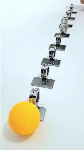 Magnetic Chain Reaction