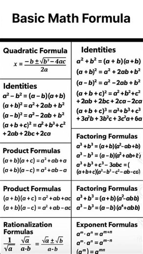 👉Maths formula hindi #short🥵 #funk