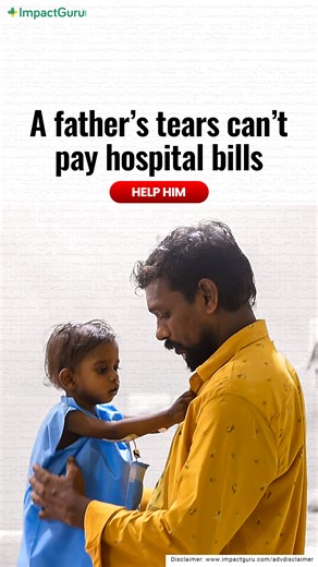 Her tiny world now revolves around painful chemo. With your help, she can dream again. https://tinyurl.com/h3p86vcv | ImpactGuru India