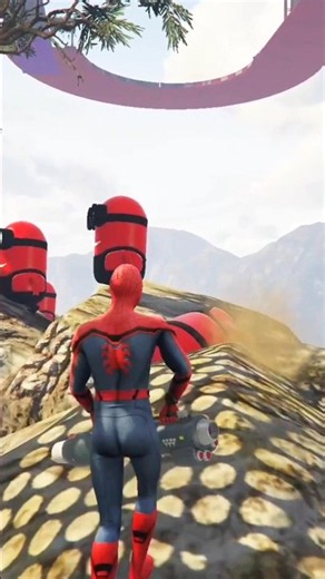 GTA 5 Red Spiderman VS Red/Green Minion! 💥 Epic Ragdolls & Fails Gta 5 #ep46 #gta