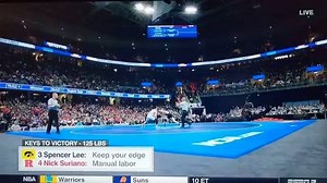 Spencer Lee vs Nick Suriano (2018 NCAA Finals, 125 lbs) HD | 4Time