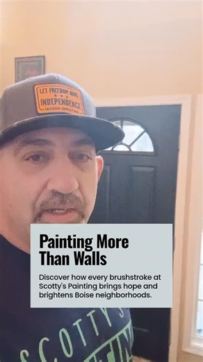 Scotty's Painting LLC on Instagram: "Want to see how a fresh coat of paint can brighten a neighborhood? At Scotty's Painting, we don't just paint homes—we paint hope. From volunteering to paint local seniors' homes for free, to offering discounts for veterans and first responders, every project gives back to Boise. Join us in making a difference, one brushstroke at a time. Call now and schedule your free estimate! Bring color to your home and community today! #cabinetpainting #exteriorpainting #