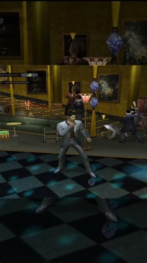 لعبة Yakuza قتال داخل حانة 🔥 #yakuza #shorts