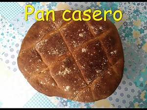HACER PAN CASERO CON AMASADORA. Fácil.