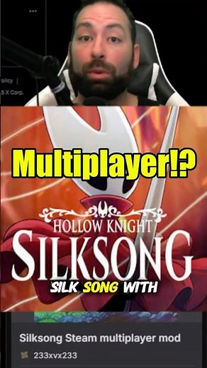 New mod brings MULTIPLAYER to Hollow Knight Silksong!
