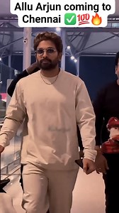 Allu Arjun coming to Chennai ✅💯🔥 #alluarju #viral #explore | Allu Arjun Fans