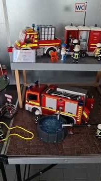 Playmobil Feuerwehr Sammlung Teil 32 Im Einsatz beim Feuerwehrfestival in Bösperde