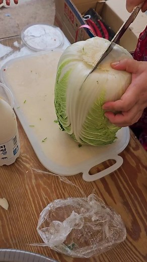 배추김치 맛있게 담그기~ #배추#김치 #김치담그기 #소금#부추#마늘#참깨 #고추가루#배추김치
