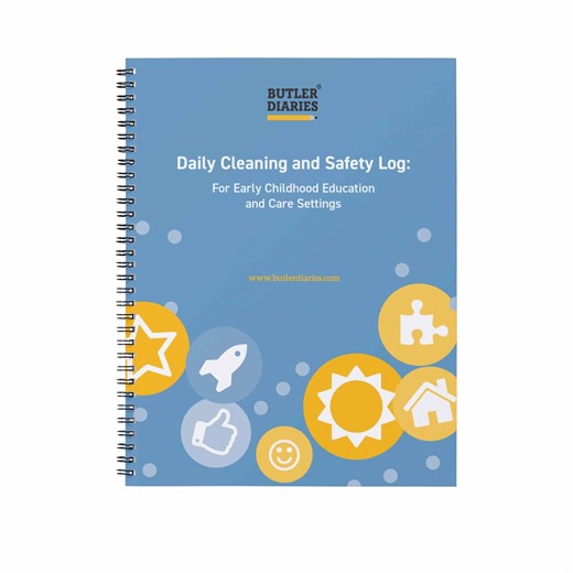Cleaning and Safety Log for Early Childhood Services | Butler Diaries