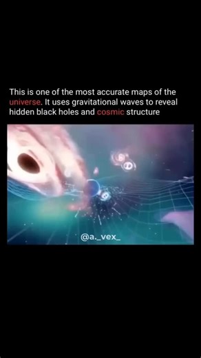 ! on Instagram: "Scientists have achieved a historic breakthrough by creating a new map of the universe using gravitational waves instead of traditional starlight. These waves, ripples in spacetime first predicted by Einstein, are generated by the collisions of supermassive black holes millions to billions of times heavier than our Sun. This new method opens a revolutionary way of cosmic exploration. Using the MeerKAT Pulsar Timing Array in South Africa, researchers detected faint but powerful s