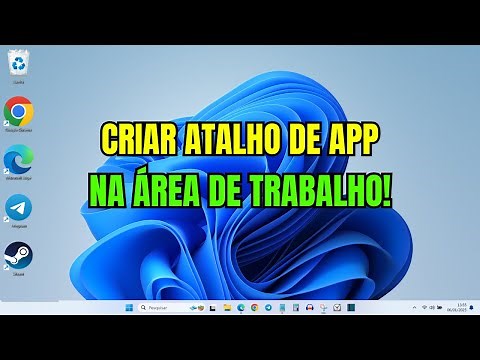 COMO COLOCAR QUALQUER APP NA ÁREA DE TRABALHO WINDOWS 11