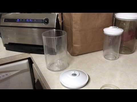 Vacuum seal jars without a jar accessory.