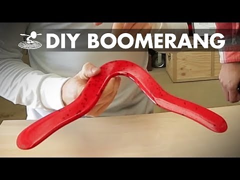 I made a DIY Boomerang...and so can you