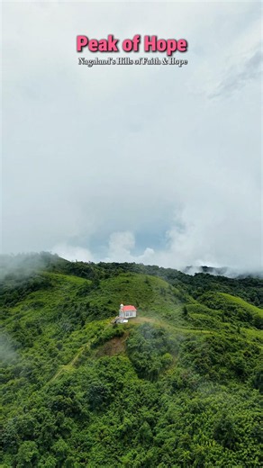 Peak of Hope, Nagaland 🇮🇳 | 504 Steps to the Chapel Above the Clouds | Hidden Gem