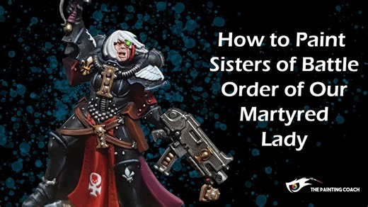 Paint Stunning Faces on Sisters of Battle Like a Pro