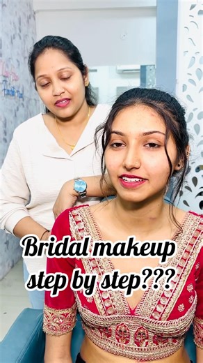 Bridal Makeup Step by Step 💍 | HD Bridal Look Tutorial for Beginners | Long Lasting Wedding Makeup